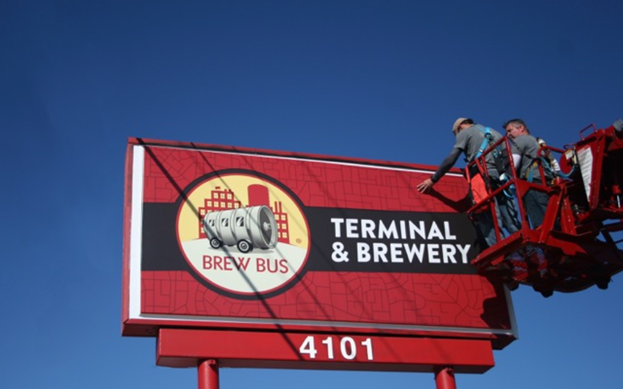The remodeled 4101 N. Florida Ave. will also act as Brew Bus's terminal.