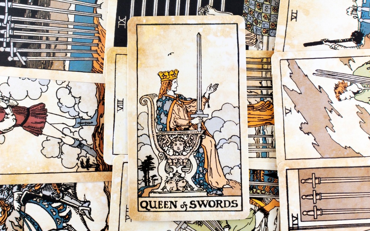 The Queen of Swords is a whip-smart woman.