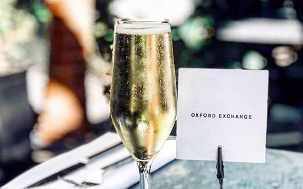 Oxford Exchange will open a new champagne bar this fall