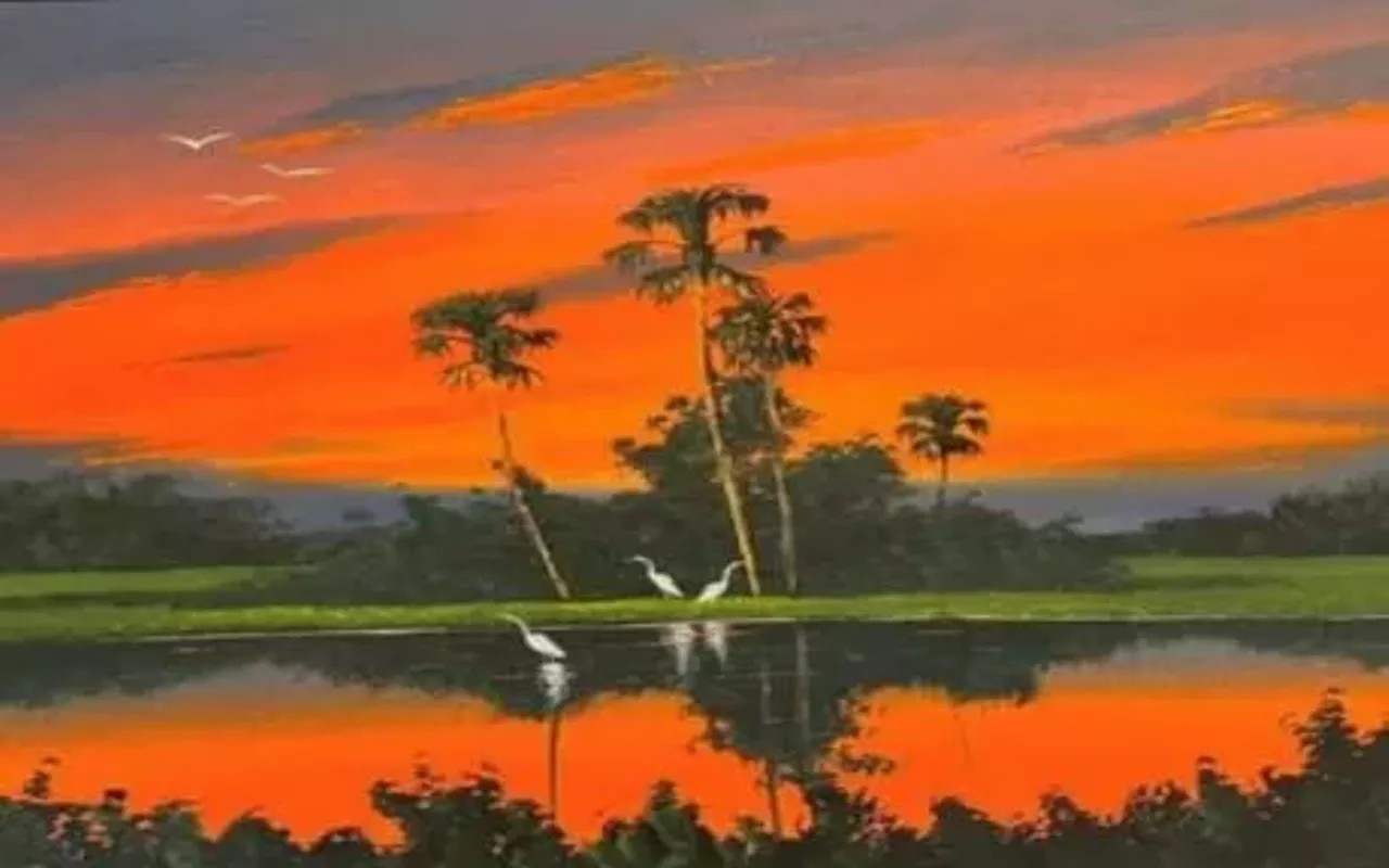 Image: Paint with Kelvin Hair, Second Generation Florida Highwayman