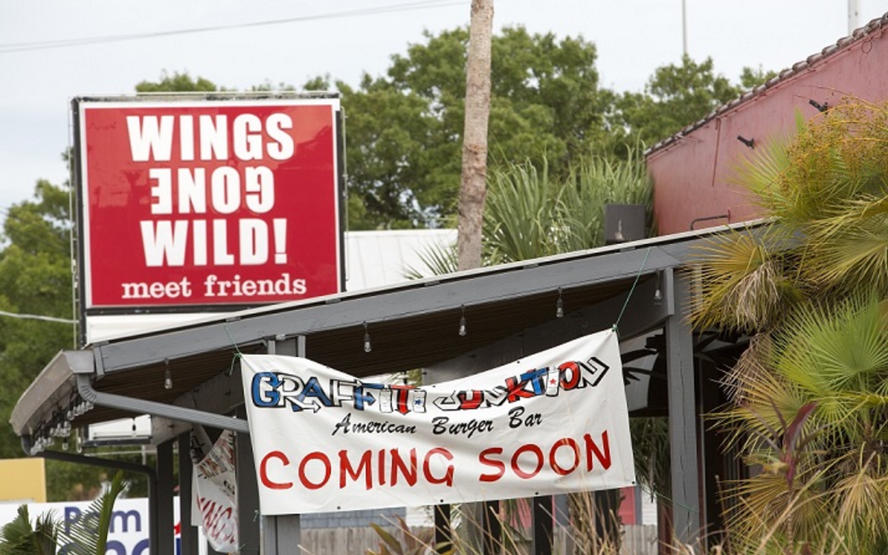WINGS GONE BURGERS: A second Graffii Junktion is coming to South Tampa.