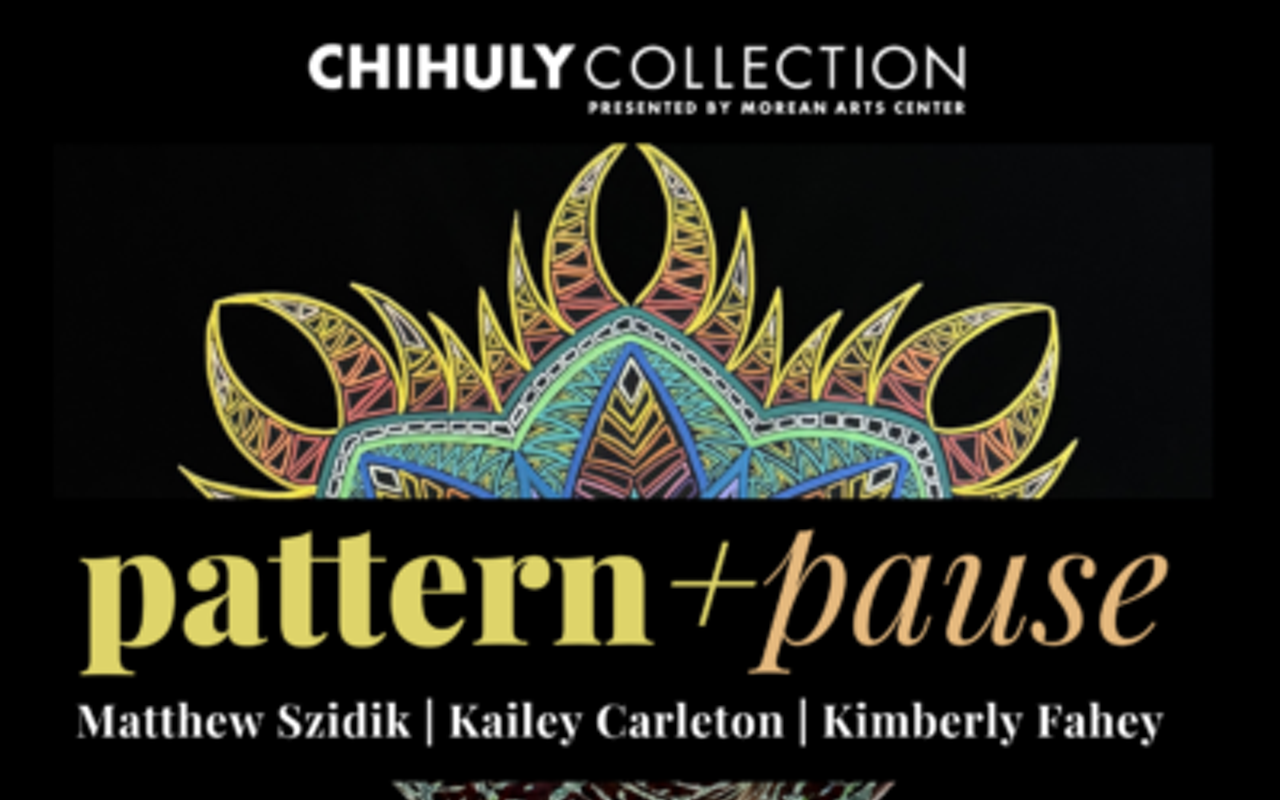 Image: Pattern and Pause Glass Exhibition: Matthew Szidik, Kailey Carleton and Kimberly Fahey