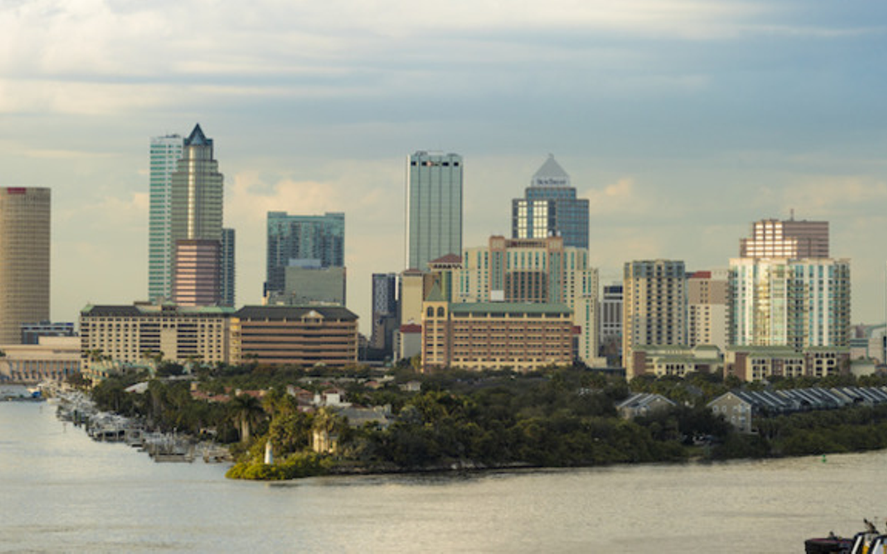 Tampa city skyline