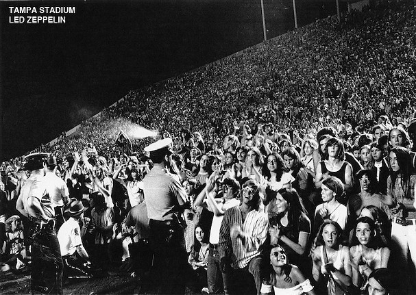 Led Zeppelin - May 6, 1973 - Tampa Stadium