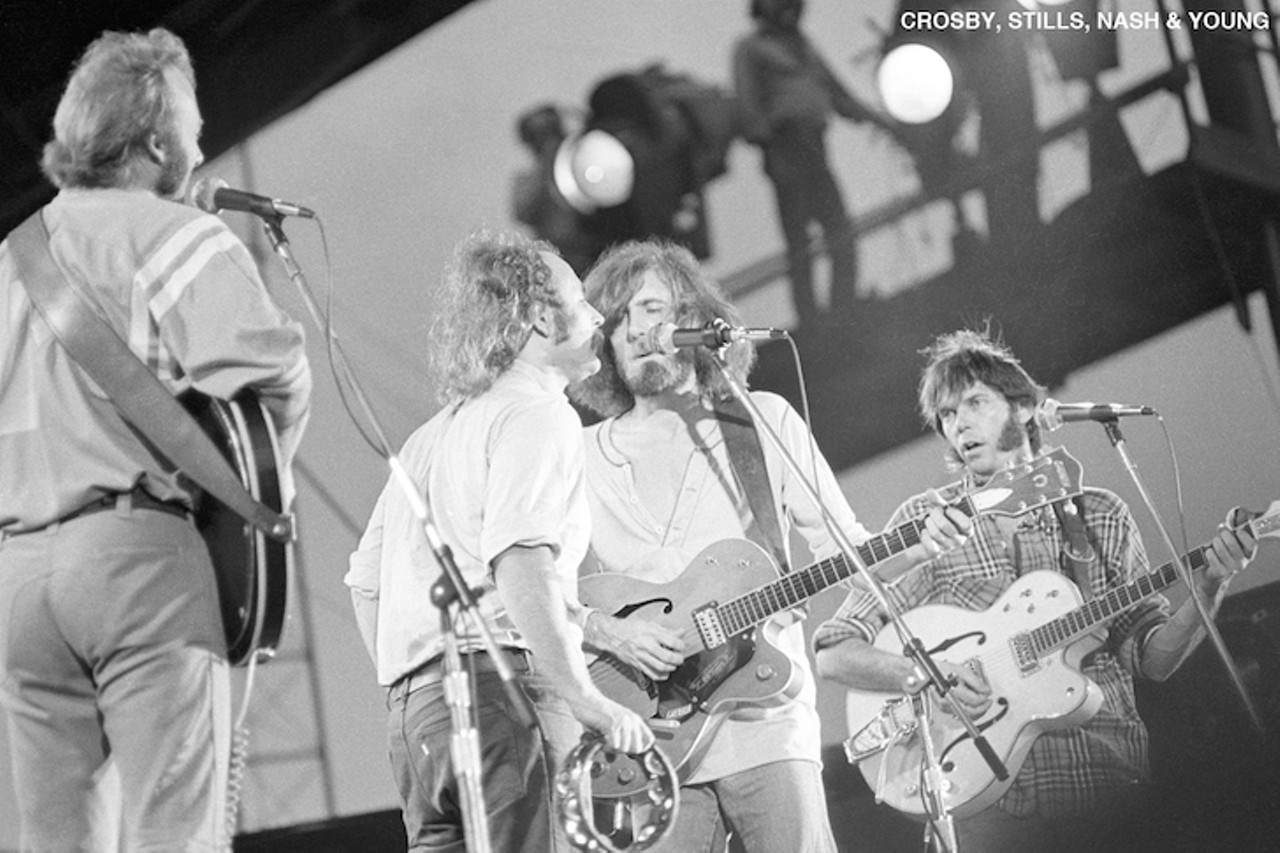 Crosby, Stills, Nash & Young - Aug. 23, 1974 - Tampa Stadium