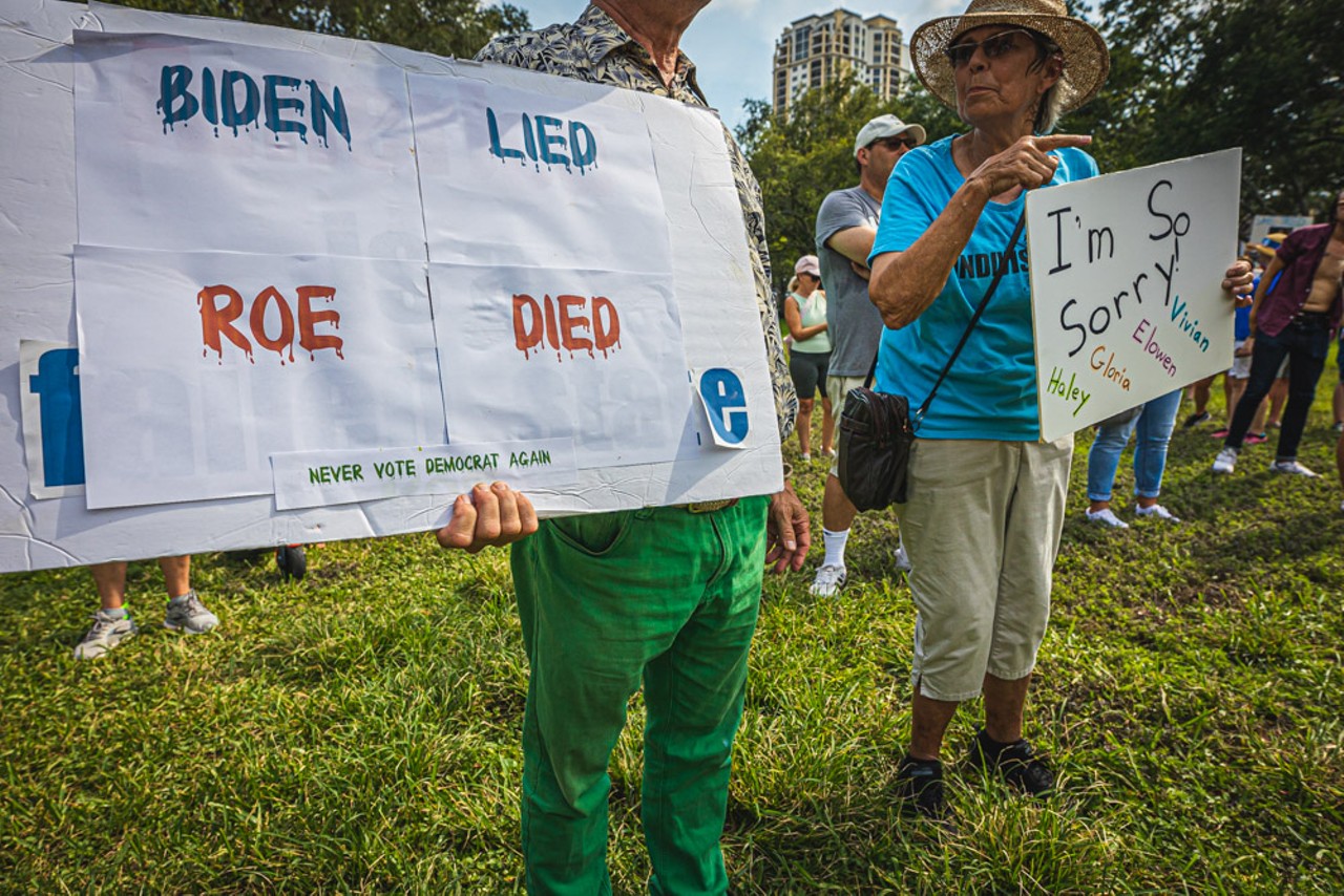 Photos: Abortion advocates rally in St. Pete following SCOTUS ruling