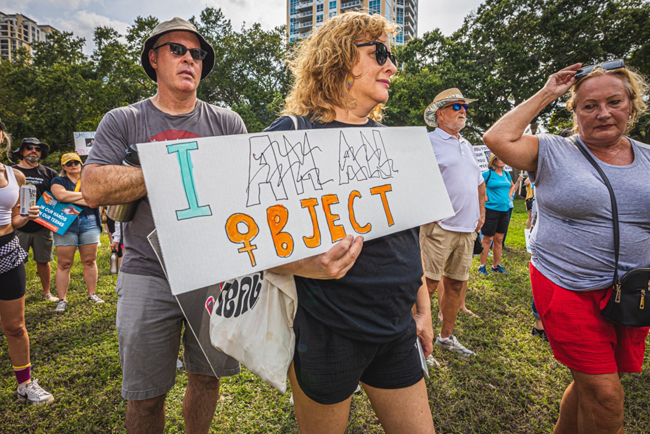 Photos: Abortion advocates rally in St. Pete following SCOTUS ruling