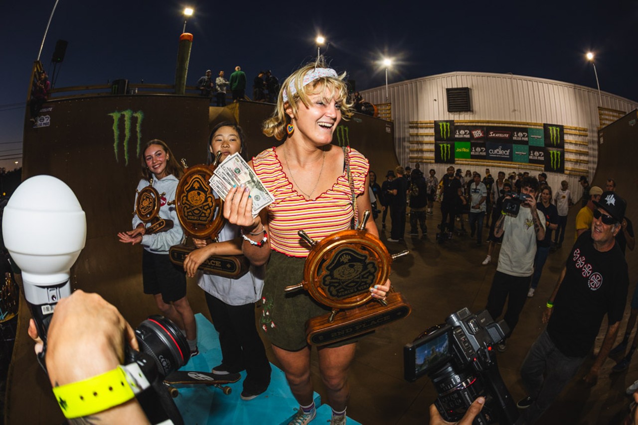Photos: All the high-flying skaters and party people we saw at Tampa Pro's 2024 vert finals
