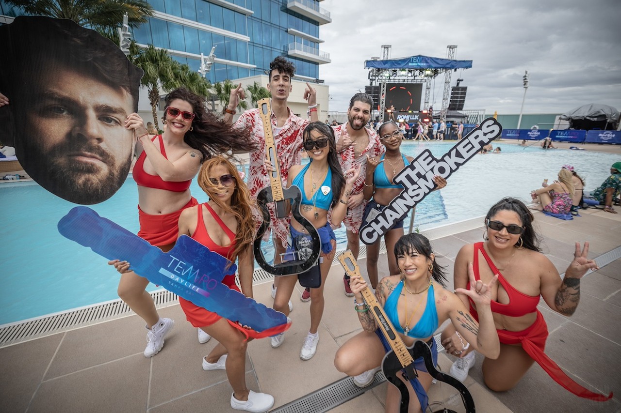 Photos: All the people who didn't let rain ruin The Chainsmokers' Tampa pool party