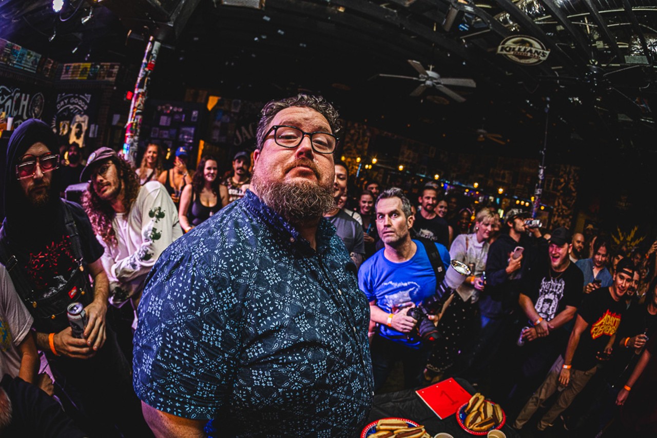 Photos: At Crowbar, Christian Restrepo repeats as Tampa’s Hot Dog Party champ