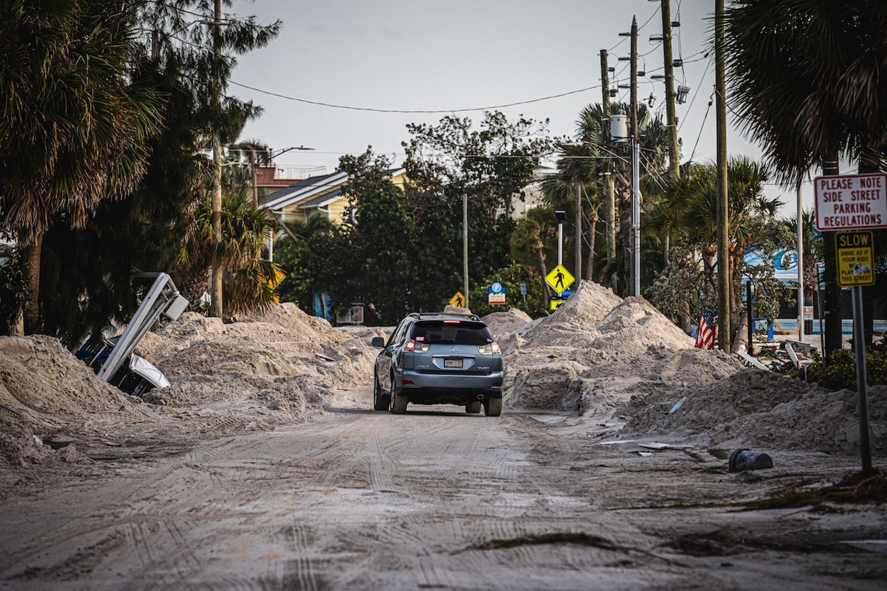 Treasure Island, Florida on Sept. 27, 2024.