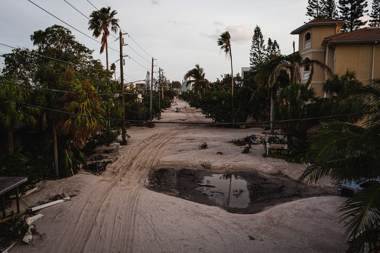 Treasure Island, Florida on Sept. 27, 2024.