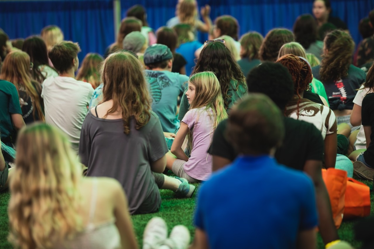 Photos: Dr. Jane Goodall takes the field, talks conservation, at St. Pete's Tropicana Field