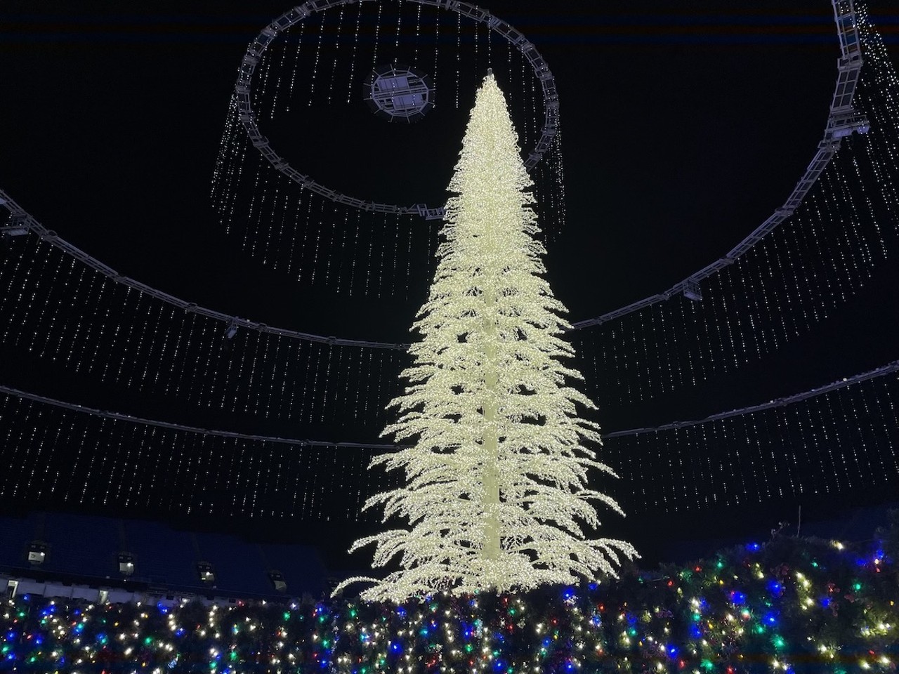 Photos: Enchant Christmas kicks off at St. Pete's Tropicana Field