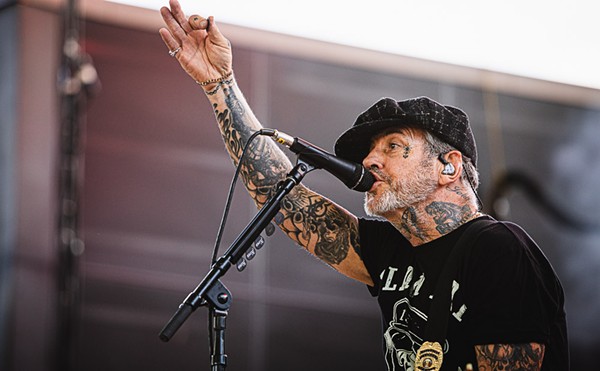Social Distortion plays The BayCare Sound in Clearwater, Florida on April 28, 2024.
