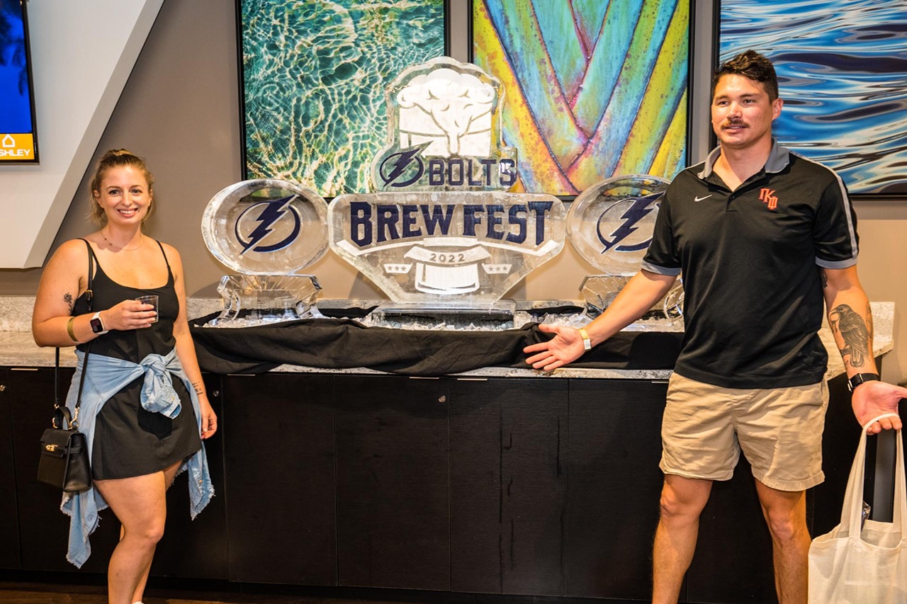 Photos from Bolts Brew Fest 2022 at downtown Tampa's Amelie Arena