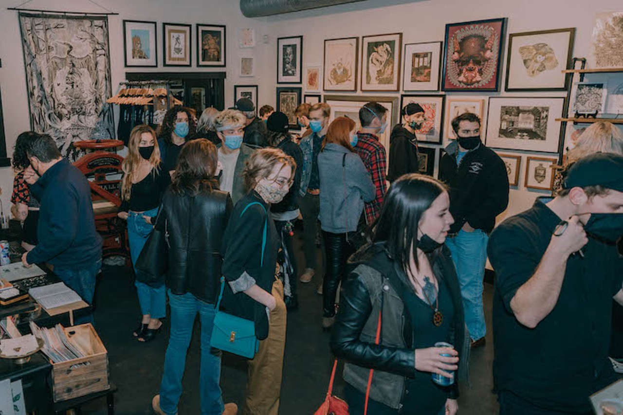 Photos from &#145;Heightened Senses&#146; at Seminole Heights&#146; Labyrinth Studios