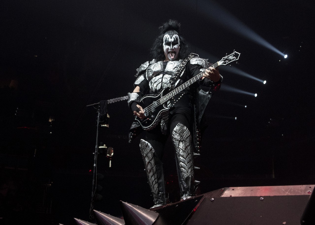 Photos from last night's farewell KISS show at Tampa's Amalie Arena