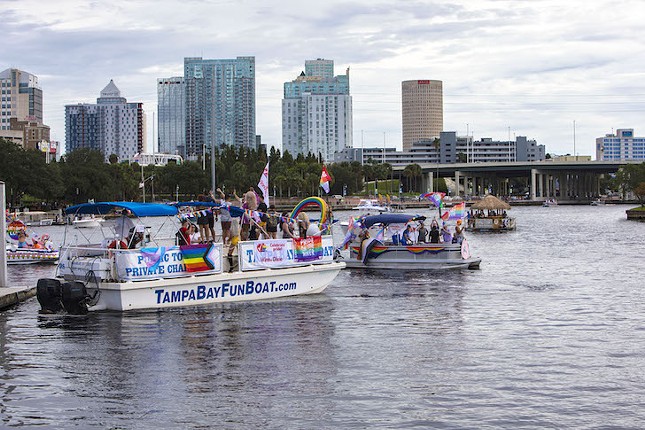 Photos from last weekend's Pride on The River in downtown Tampa