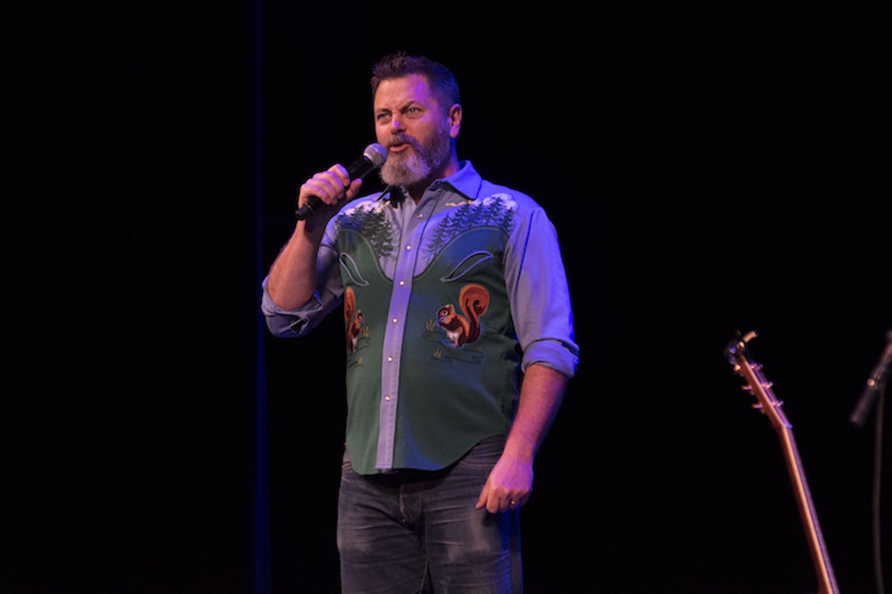 Photos from Nick Offerman's 'All Rise' Tampa stop at the Straz