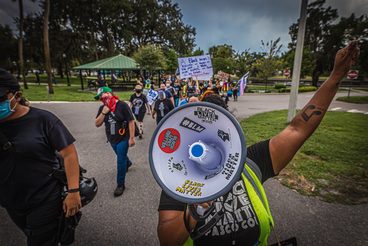 Photos from Pasco County's Black Lives Matter march