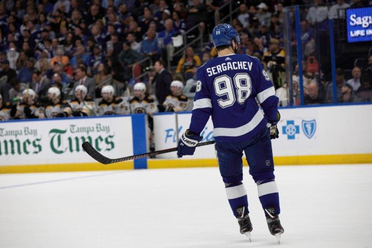 Photos from the Tampa Bay Lightning's dramatic 5-4 win over the Boston Bruins