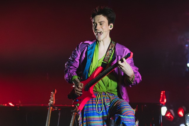 Jacob Collier plays Duke Energy Center at Mahaffey Theater in St. Petersburg, Florida on May 6, 2024.