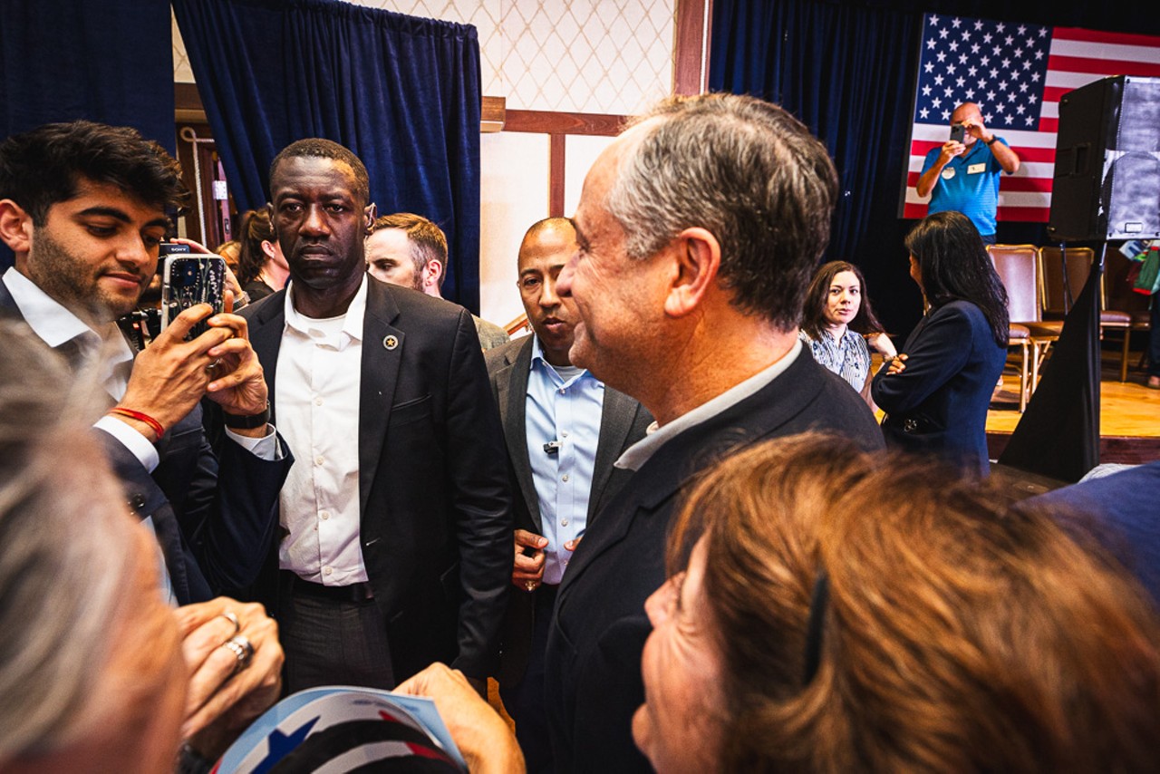 Photos: Kamala Harris' husband, Doug Emhoff, rallies Florida Democrats in The Villages