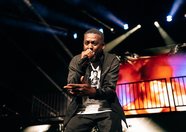 GZA of Wu-Tang Clan plays MidFlorida Credit Union Amphitheatre in Tampa, Florida on Sept. 21, 2022.