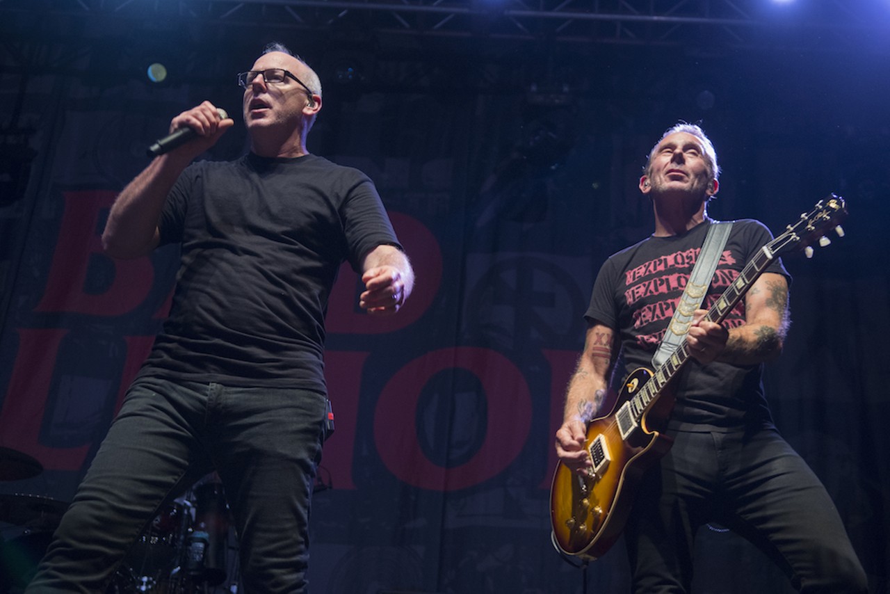 Photos of Bad Religion playing Jannus Live in St. Petersburg