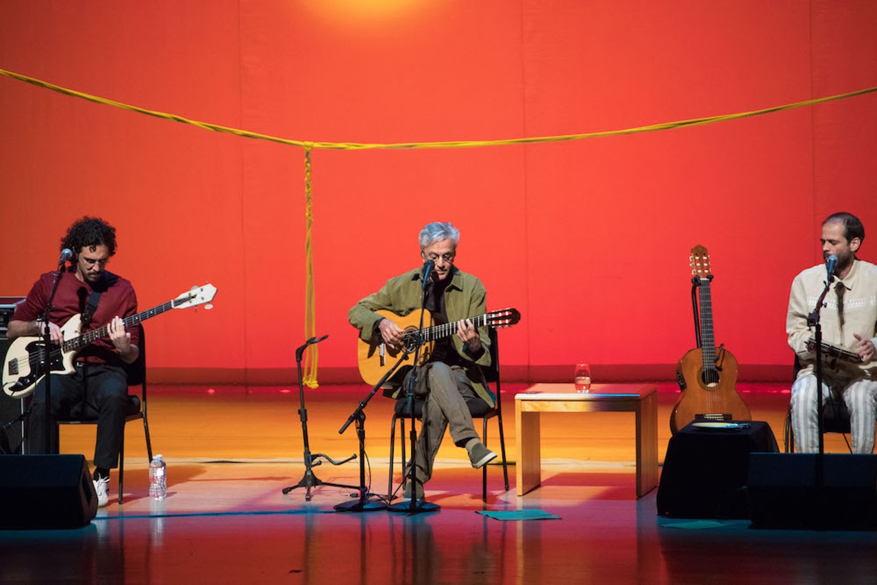 Photos of Brazilian-rock icon Caetano Veloso at Arsht Center Miami