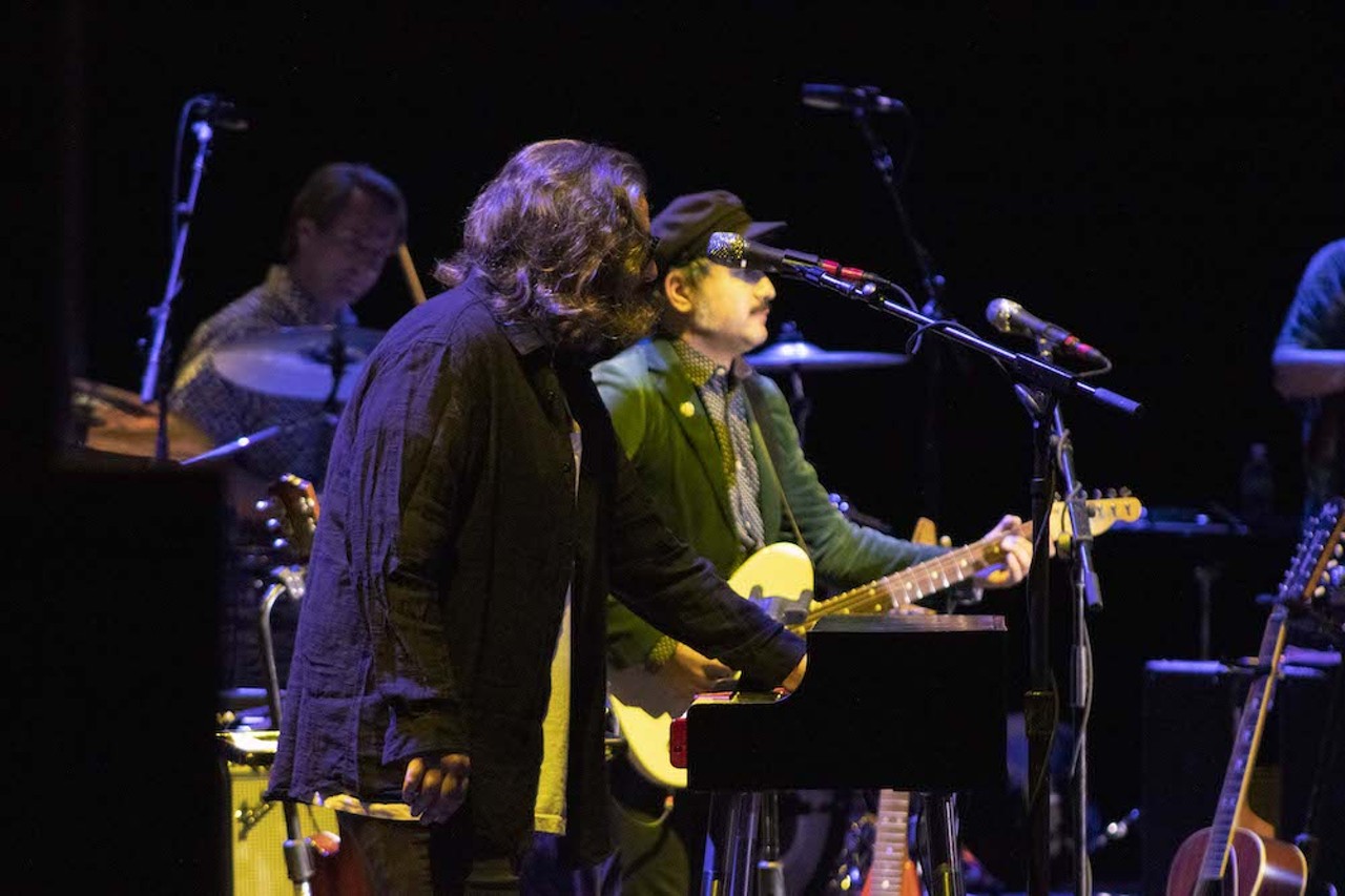 Photos of Micky Dolenz and Michael Nesmith during Tampa Bay's last Monkees concert ever