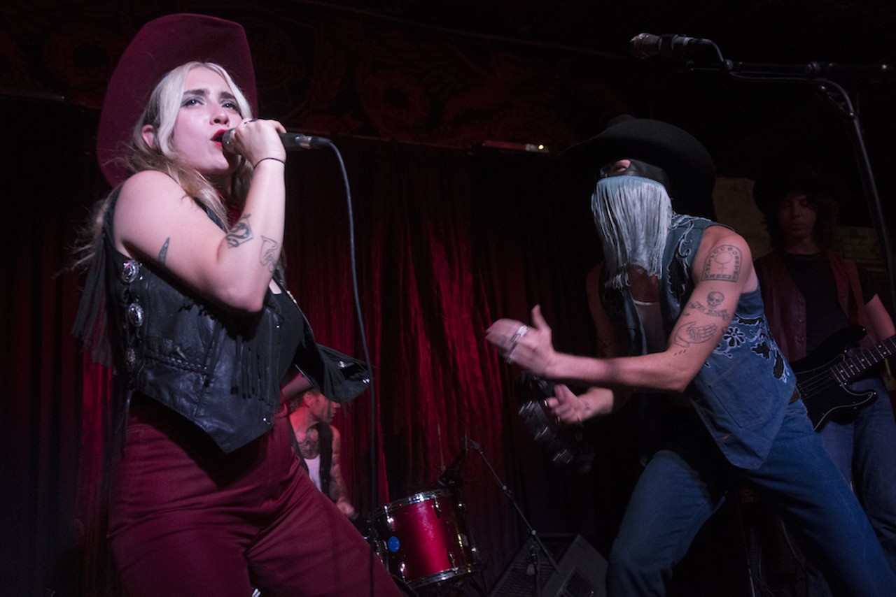 Photos of Orville Peck's only Florida concert at Crowbar in Tampa