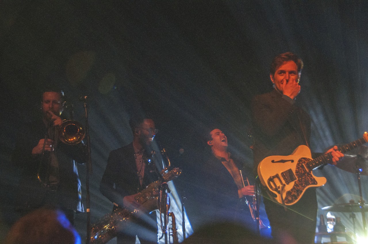 Photos of St. Paul & the Broken Bones dropping soul on WMNF Tampa's 40-year anniversary