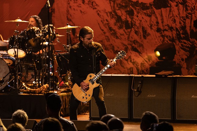 Photos of The Cult playing St. Pete's Mahaffey Theater last week
