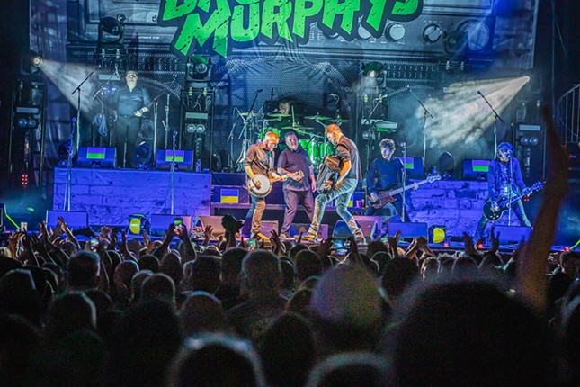 Photos of the Dropkick Murphys playing a very sold-out St. Pete show at Jannus Live