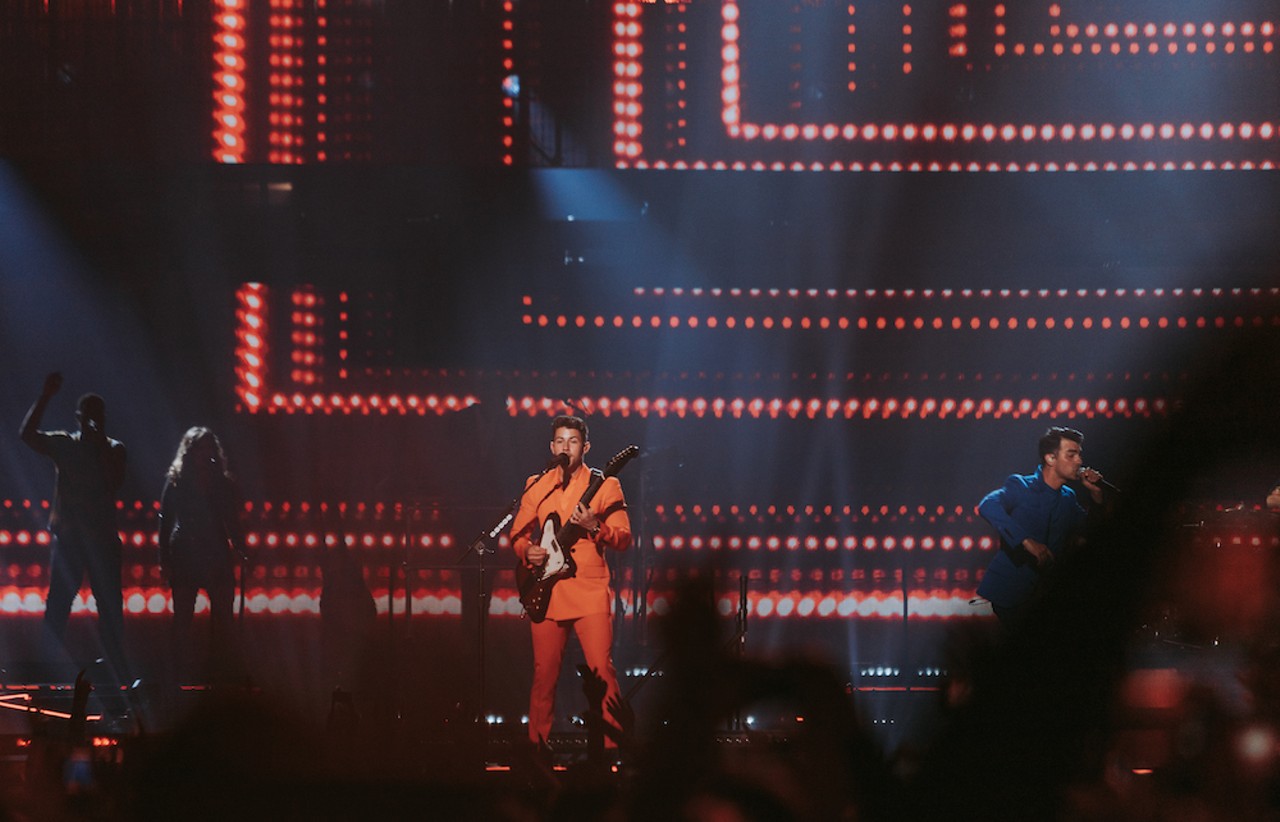 Photos of the Jonas Brothers bringing 'Happiness' to Amalie Arena in Tampa