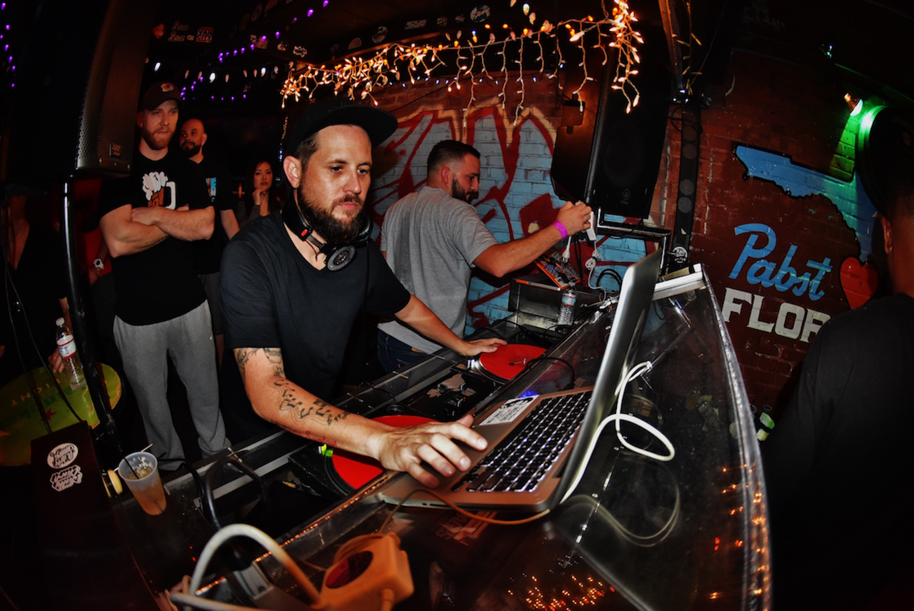 DJ Casper plays Ol' Dirty Sundays at Crowbar in Ybor City, Florida on November 5, 2017.