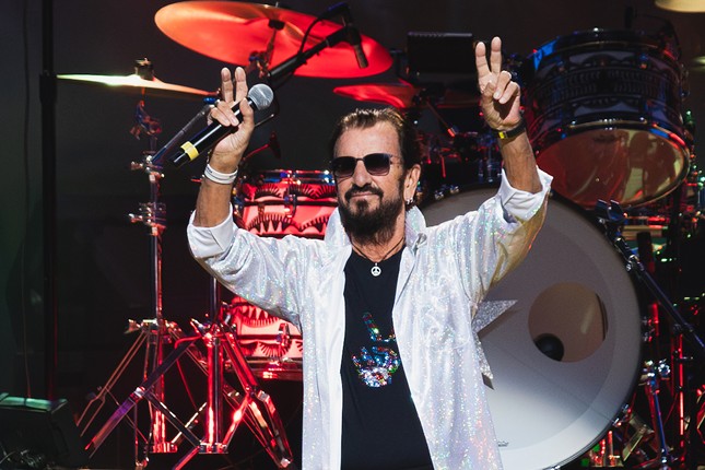 Ringo Starr plays The Sound in Clearwater, Florida on Sept. 26, 2023.