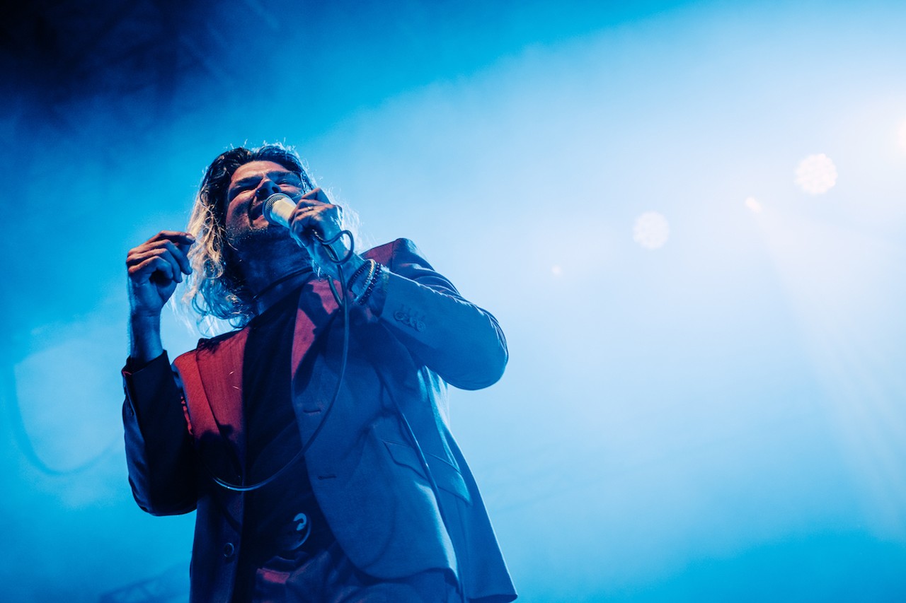 Taking Back Sunday plays The Sound in Clearwater, Florida on July 7, 2023.