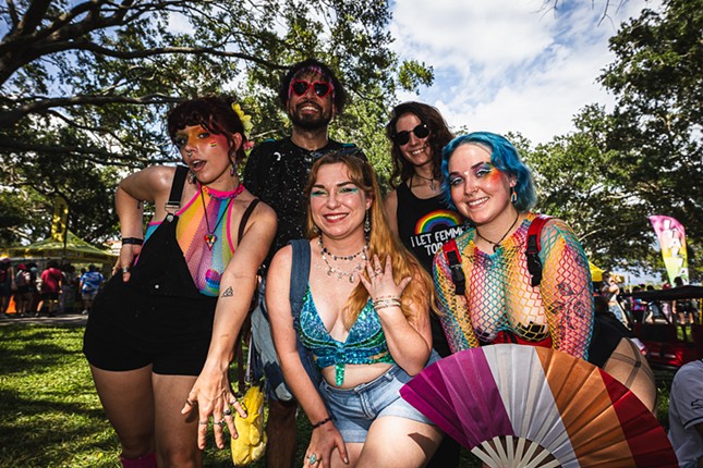 Photos: St. Pete Pride attracts an estimated 300,000 people, and a Palestine protest, too