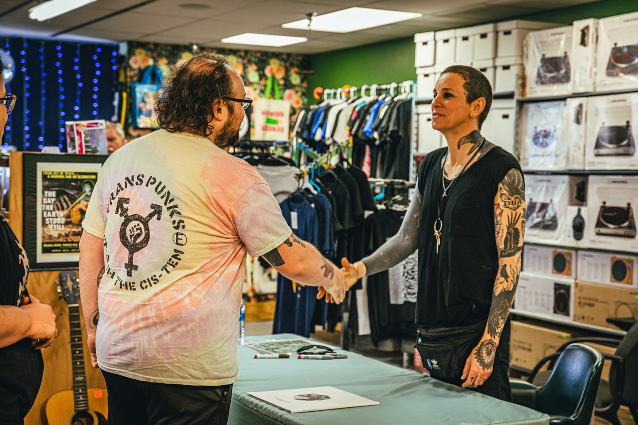 Photos: Tampa Bay's punk family came together for Laura Jane Grace on Sunday