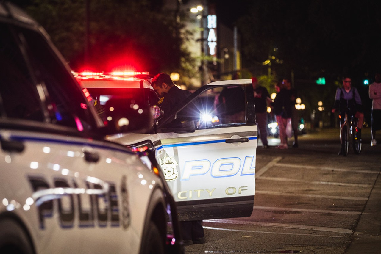 Photos: Tampa police investigate overnight shooting in Ybor City parking garage