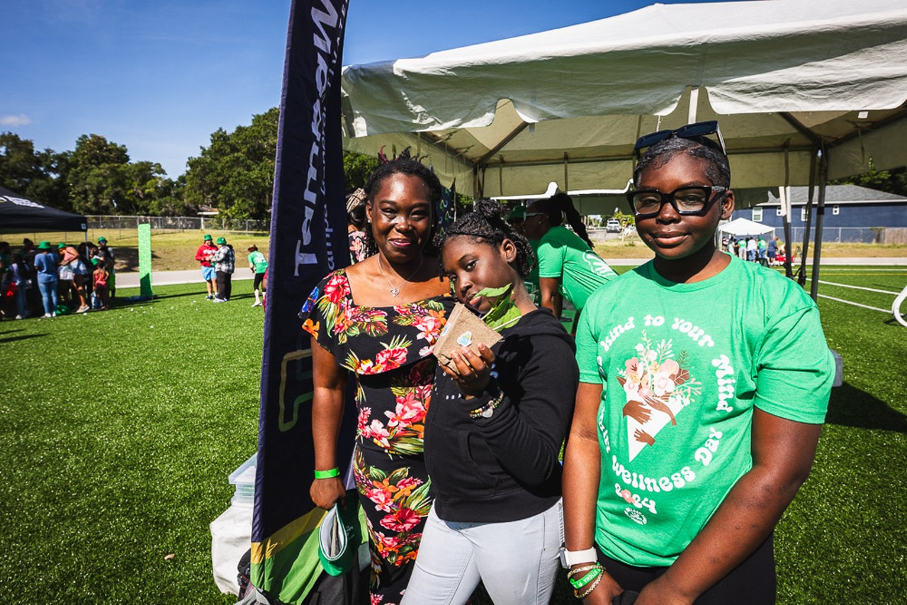 Photos: Titus O’Neil gives Tampa students a Family Wellness Day