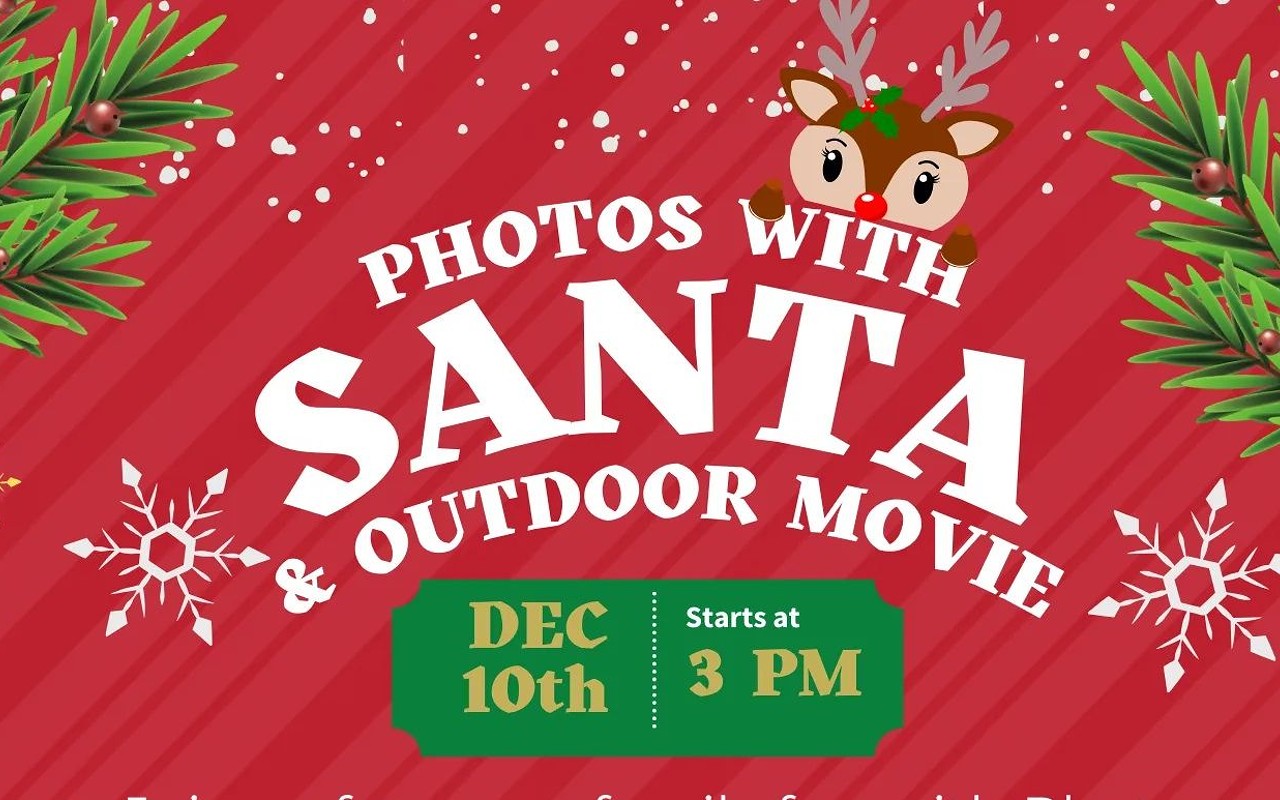 Photos with Santa and Outdoor Movie