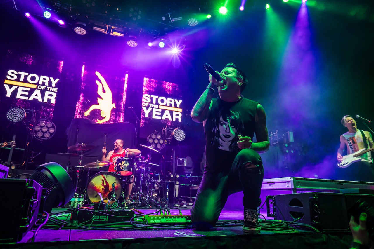 Photos: Yellowcard tops night of pop-punk and emo nostalgia at Tampa’s Yuengling Center