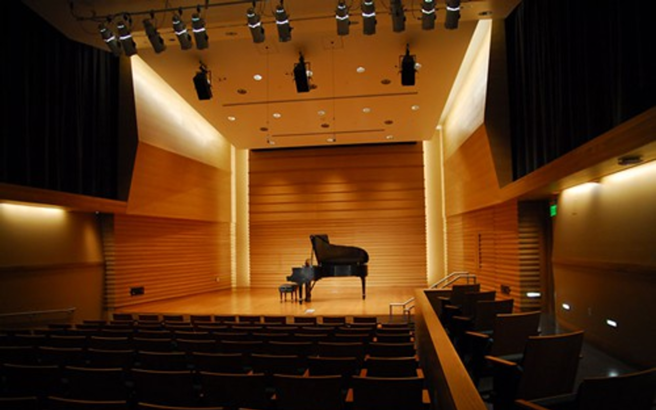HALL MONITORING: Much of the action at the piano festival will take place at USF's Barness Recital Hall.