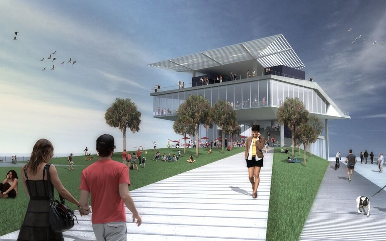Pier concept gets some fleshing out this week, but not without questions