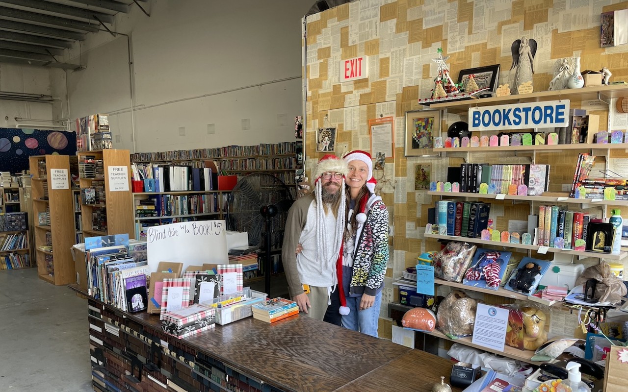 Owners George and Sarah Brooks have a simple, but multifaceted mission: keep books and other media out of landfills and give back to the community through the power of reading.