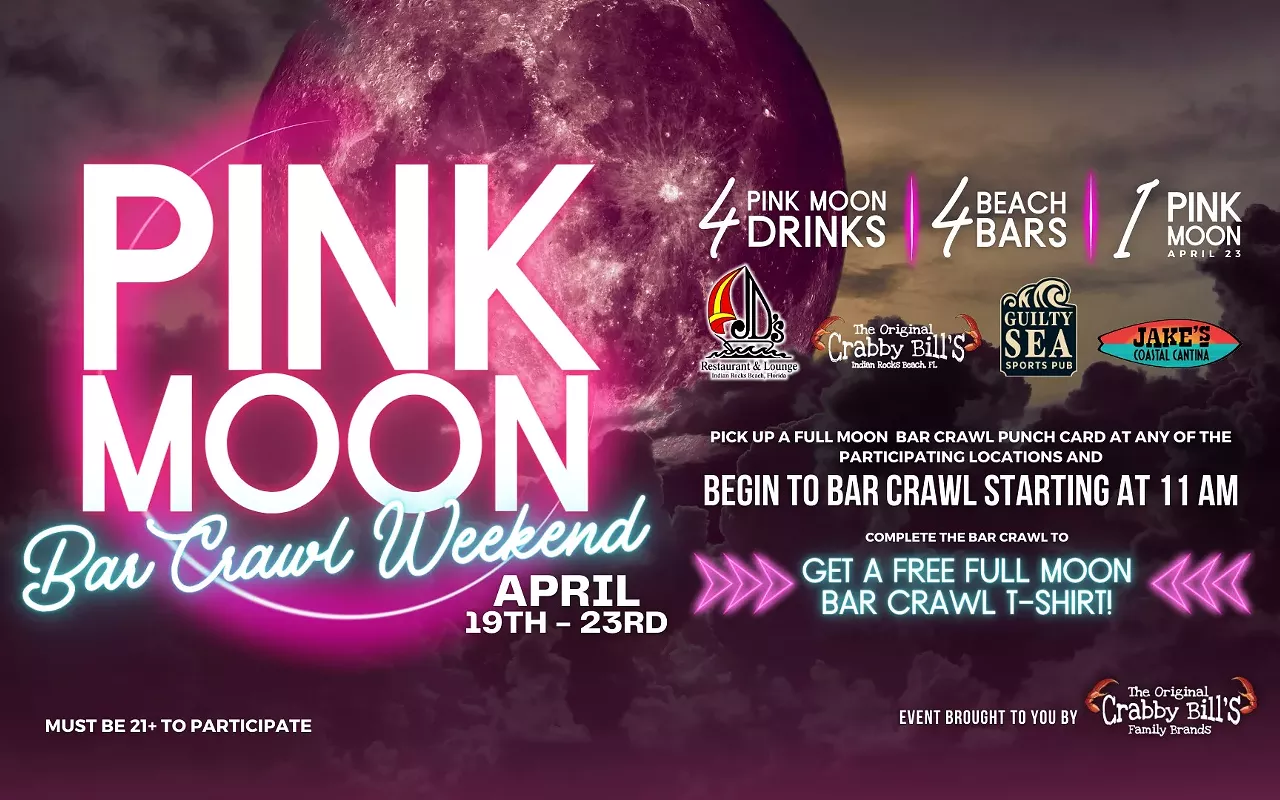 Image: Pink Moon Bar Weekend Crawl